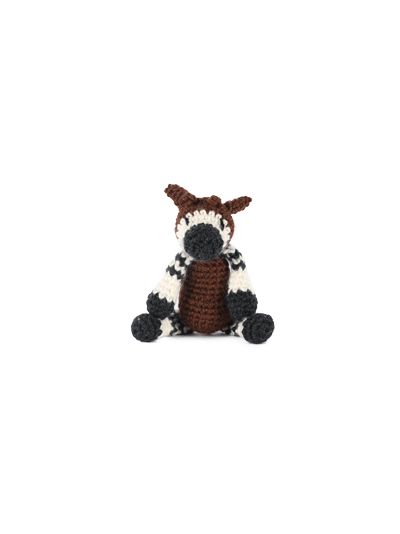 toft ed's animal Mini Bruno the Okapi amigurumi crochet